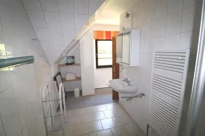 Ein Badezimmer in der Unterkunft Applers Fewo
