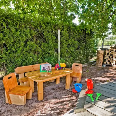 Ein Garten an der Unterkunft Ferienhaus Herbert