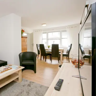 TV/Unterhaltungsangebot in der Unterkunft Ferienhaus Herbert