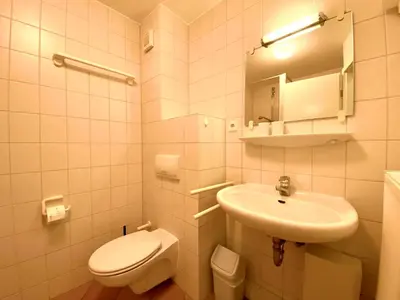 Ein Badezimmer in der Unterkunft Achtern Diek Haus 7 Wohnung 7
