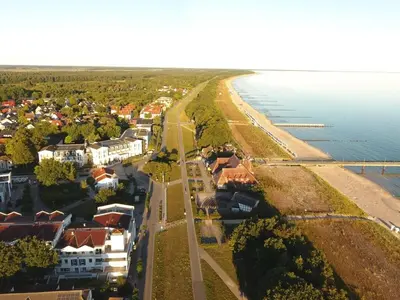 Naturlandschaft in der Nähe des Ferienhauses