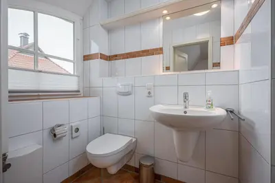Ein Badezimmer in der Unterkunft Mine Heimat Weg Een