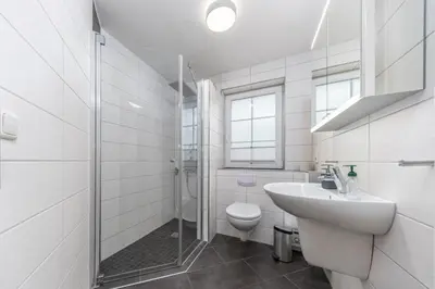 Ein Badezimmer in der Unterkunft Mine Heimat Weg Een