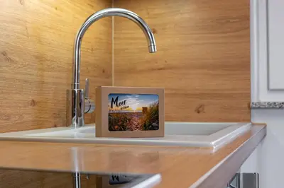 Ein Badezimmer in der Unterkunft Mine Heimat Weg Twee