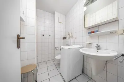 Ein Badezimmer in der Unterkunft Birkenstraße 14a Charlotte
