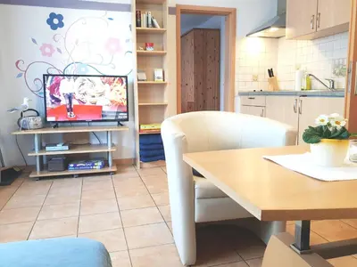 TV/Unterhaltungsangebot in der Unterkunft Feriendomizil am Hafen