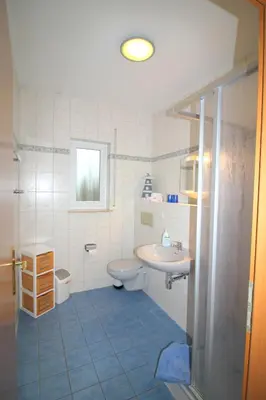 Ein Badezimmer in der Unterkunft Feriendomizil am Hafen
