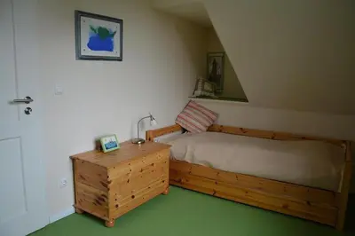Ein Bett oder Betten in einem Zimmer der Unterkunft Hagens Hus