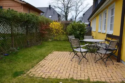 Ein Garten an der Unterkunft Hagens Hus