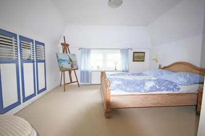 Ein Bett oder Betten in einem Zimmer der Unterkunft Landhaus Darss