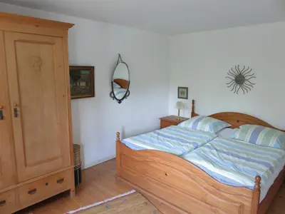 Ein Bett oder Betten in einem Zimmer der Unterkunft Landhaus Darss