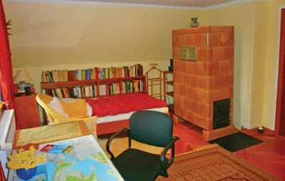 Die Bibliothek in der Ferienwohnung