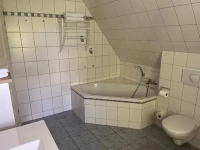 Ein Badezimmer in der Unterkunft Ferienhaus Mine Sehnsucht