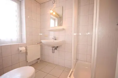 Ein Badezimmer in der Unterkunft Ferienwohnungen Thorsten Fründt