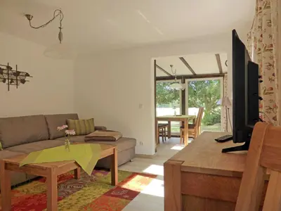 TV/Unterhaltungsangebot in der Unterkunft Ferienwohnungen am Waldessaum