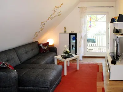 Ein Sitzbereich in der Unterkunft Apartment Scholz by Interhome