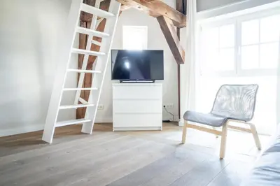 TV/Unterhaltungsangebot in der Unterkunft Darßer Mühle