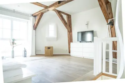TV/Unterhaltungsangebot in der Unterkunft Darßer Mühle