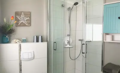 Ein Badezimmer in der Unterkunft Wohlfühl-Apartments in Zingst