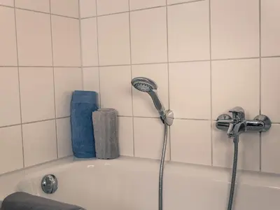 Ein Badezimmer in der Unterkunft Borner Schlafwandler