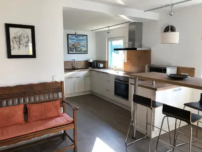 Küche/Küchenzeile in der Unterkunft Ferienhaus Becker