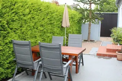 Ein Garten an der Unterkunft Haus Selma