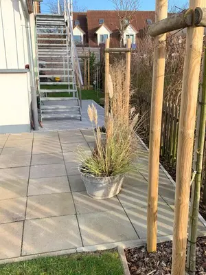 Ein Garten an der Unterkunft Haus Selma