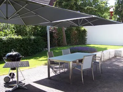 Ein Garten an der Unterkunft Refugium Prerow