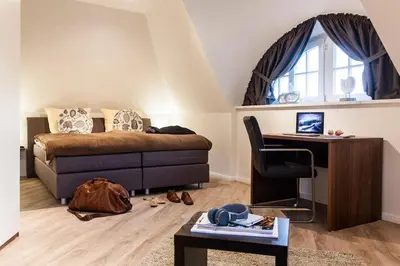 TV/Unterhaltungsangebot in der Unterkunft Ferienhaus Haubenlerche 40