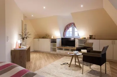 TV/Unterhaltungsangebot in der Unterkunft Ferienhaus Haubenlerche 52