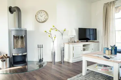 TV/Unterhaltungsangebot in der Unterkunft Ferienhaus Haubenlerche 62