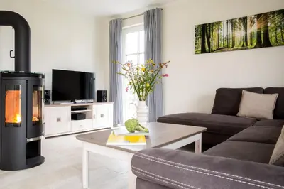 TV/Unterhaltungsangebot in der Unterkunft Ferienhaus Schilfrohrsaenger 31