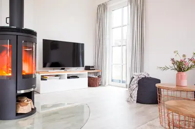 TV/Unterhaltungsangebot in der Unterkunft Ferienhaus Schilfrohrsaenger 45
