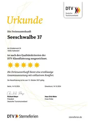 Grundriss der Unterkunft Ferienhaus Seeschwalbe 37