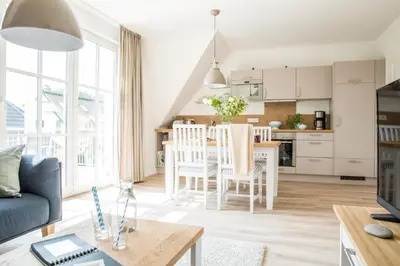 Küche/Küchenzeile in der Unterkunft Ferienwohnung Diek 1_5