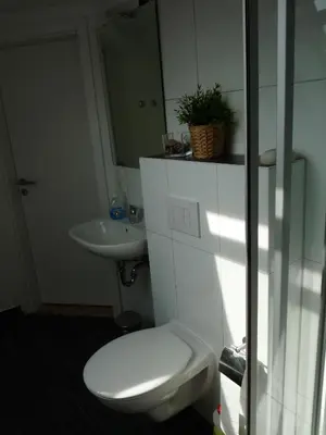 Ein Badezimmer in der Unterkunft Haus Irma