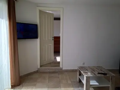 TV/Unterhaltungsangebot in der Unterkunft Haus auf der alten Düne