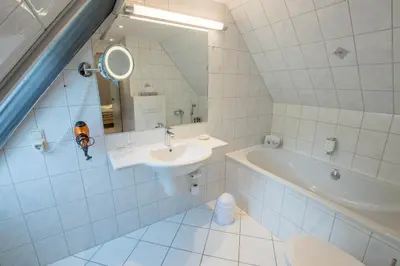 Ein Badezimmer in der Unterkunft Romantik Hotel Fischerwiege