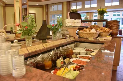 Essen im Hotel oder in der Nähe