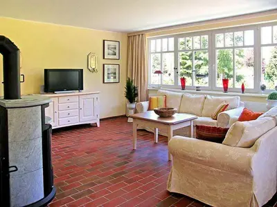 TV/Unterhaltungsangebot in der Unterkunft Ferienhaus Sundevit Nr 1 Prerow