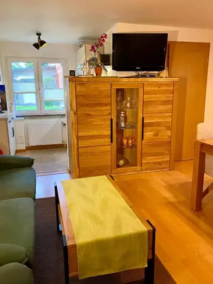 TV/Unterhaltungsangebot in der Unterkunft Ferienwohnung Kinnerstuw