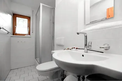 Ein Badezimmer in der Unterkunft Appartementhaus 