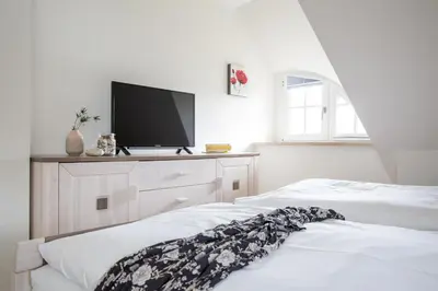 TV/Unterhaltungsangebot in der Unterkunft Ferienhaus Seeadler 24