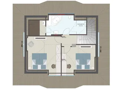 Grundriss der Unterkunft Ferienhaus Seeadler 24