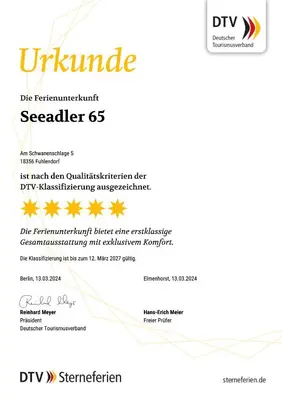 Grundriss der Unterkunft Ferienhaus Seeadler 65
