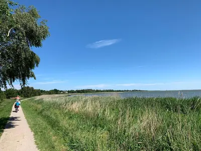 Naturlandschaft in der Nähe des Ferienhauses