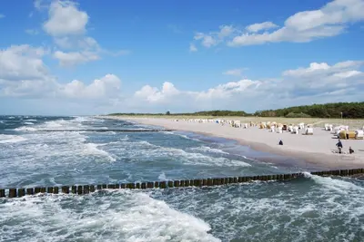 Naturlandschaft in der Nähe des Ferienhauses