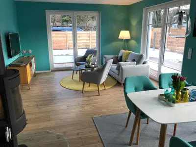 TV/Unterhaltungsangebot in der Unterkunft Ferienhaus Barti