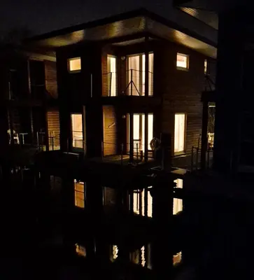 Grundriss der Unterkunft FLOATING HOUSES Classic - Schwimmendes Ferienhaus - Barth Haus 2