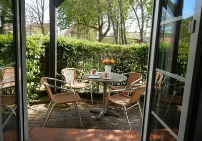 Ein Garten an der Unterkunft Resi A2